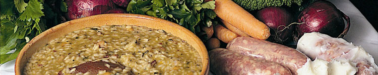 Ingredienti della "paniscia" novarese (foto Archivio ePublic) Ingredienti della "paniscia" novarese